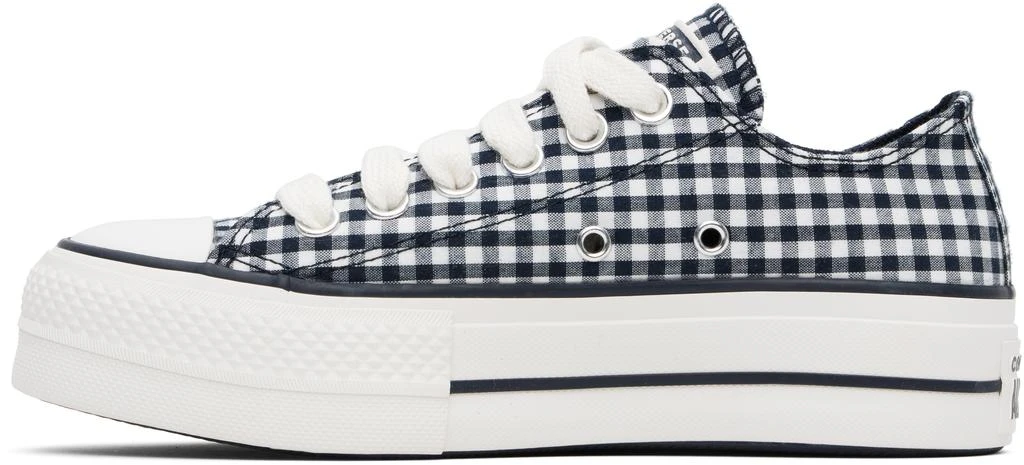 Converse Navy & White Chuck Taylor All Star Gingham Sneakers 3