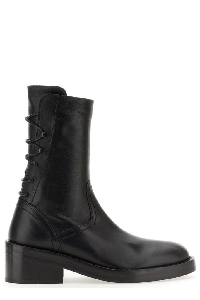 ショートブーツ・ブーティ Ann Demeulemeester Lisa Ankle Boots in Black Leather ANN DEMEULEMEESTER Lisa Ankle Boots in Black Leather - Shoes