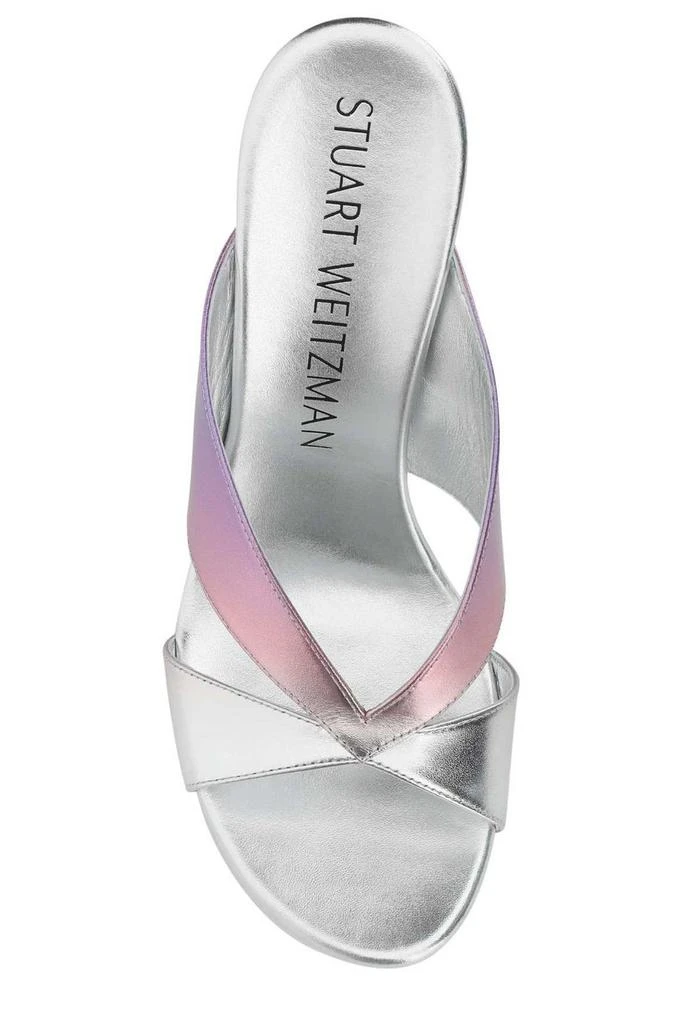 Stuart Weitzman Stuart Weitzman Miami Platform Metallic Mules 3