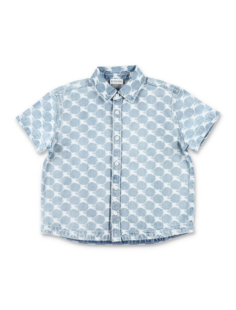 Burberry Burberry Kids Alan Grid Shirt 1