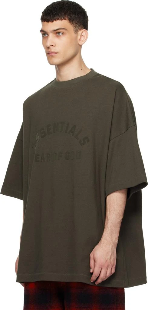 Fear of God ESSENTIALS Gray Crewneck T-Shirt 4