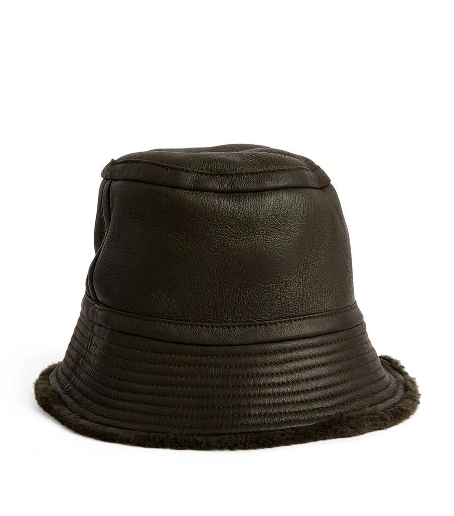 Yves Salomon Merino-Lambskin Bucket Hat 2