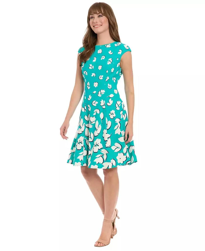 london times formal dresses London Times Twist Front Midi Dress, 4 / Green main image 1