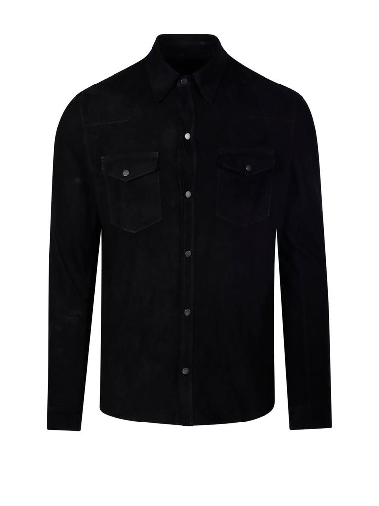 Salvatore Santoro Salvatore Santoro Long Sleeved Leather Jacket