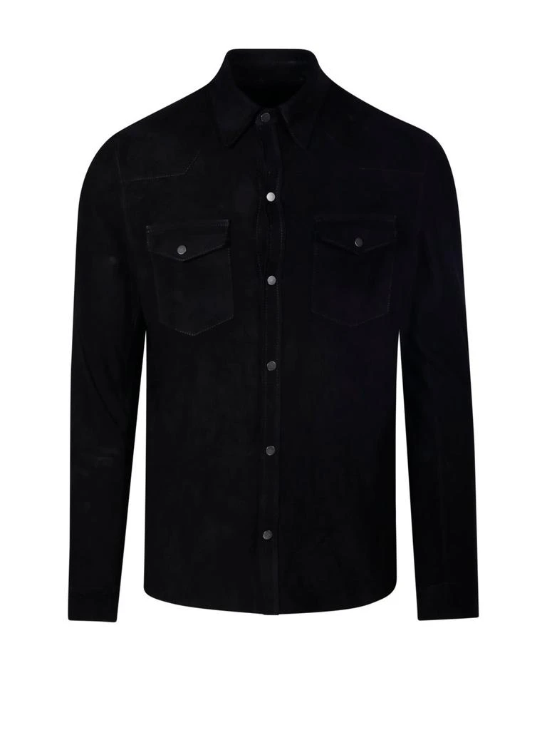 Salvatore Santoro Salvatore Santoro Long Sleeved Leather Jacket 1