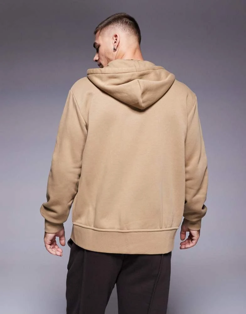 Ralph Lauren Polo Ralph Lauren Sports Capsule logo zip up hoodie in tan 2