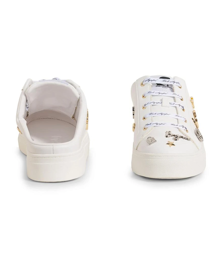 Karl Lagerfeld Paris CORDELIA LEATHER SNEAKER MULE 5