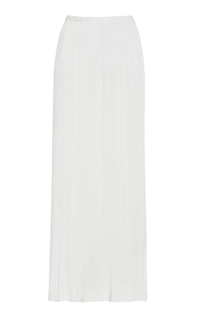 Gabriela Hearst Gabriela Hearst - Daniella Knit Silk Maxi Skirt - Ivory - XS - Moda Operandi 1