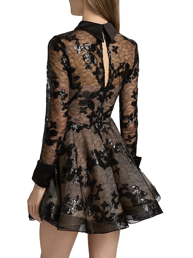 BRONX AND BANCO Maraya Jasmine Sequin Lace Minidress 5