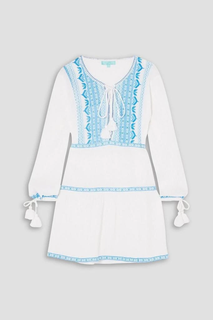 Shop Millie lace-up embroidered cotton-gauze mini dress on Sale at  BeyondStyle  Get 56% Off Millie lace-up embroidered cotton-gauze mini dress  with Limited-Time Flash Deals, Exclusive Discounts, and Special Offers.  Enjoy Unbeatable