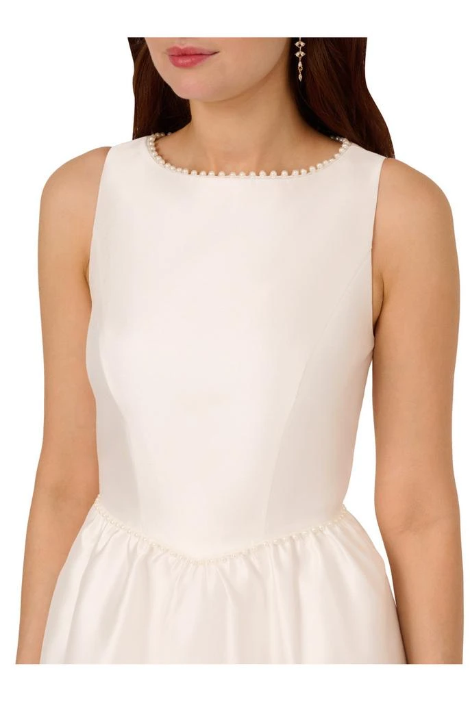 Adrianna Papell Pearl mikado dress 3