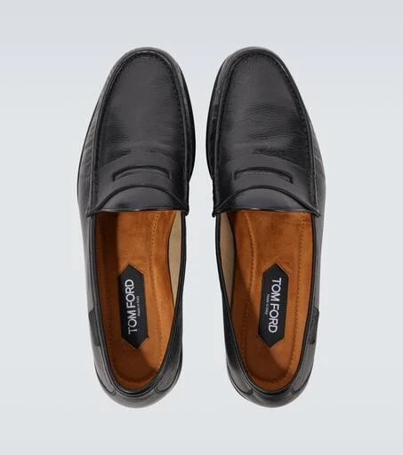 Tom Ford York leather penny loafers 4