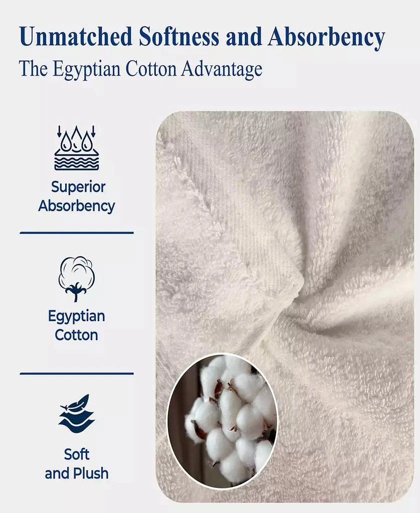 Superior Egyptian Cotton Bath Towel, Set of 4 2