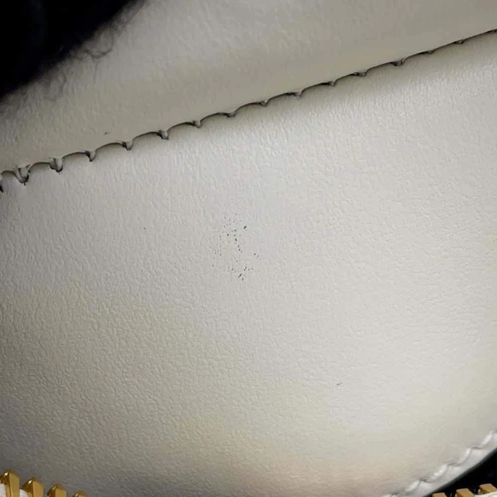 Prada Prada White Saffiano Leather Mini Shoulder Bag 6