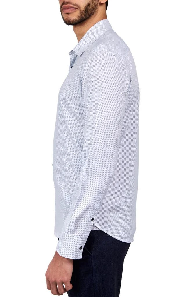 construct slim fit dress shirts Shop Slim-Fit Stretch Dress Shirt – Black main image 0