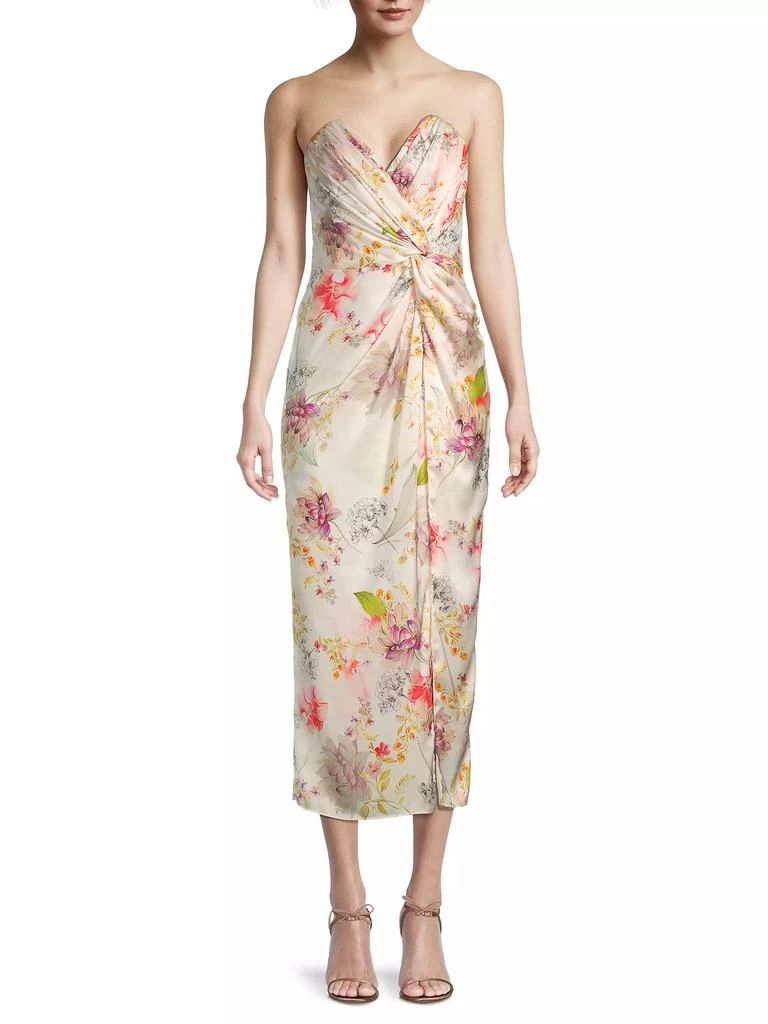 Katie May Come On Home Strapless Midi-Dress 3