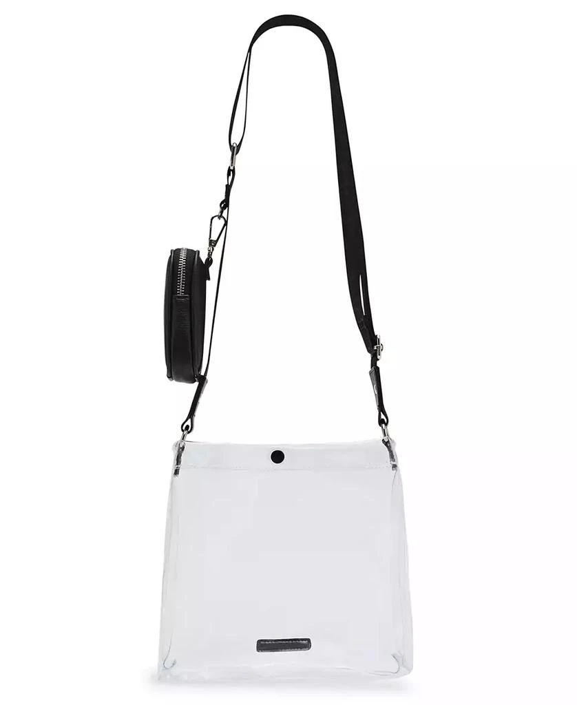 Madden Girl Maeve Clear Vinyl Small Crossbody Bag 2