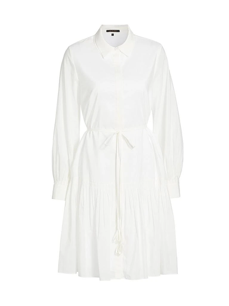 Kobi Halperin Viola Tie-Waist Cotton & Silk Minidress 1