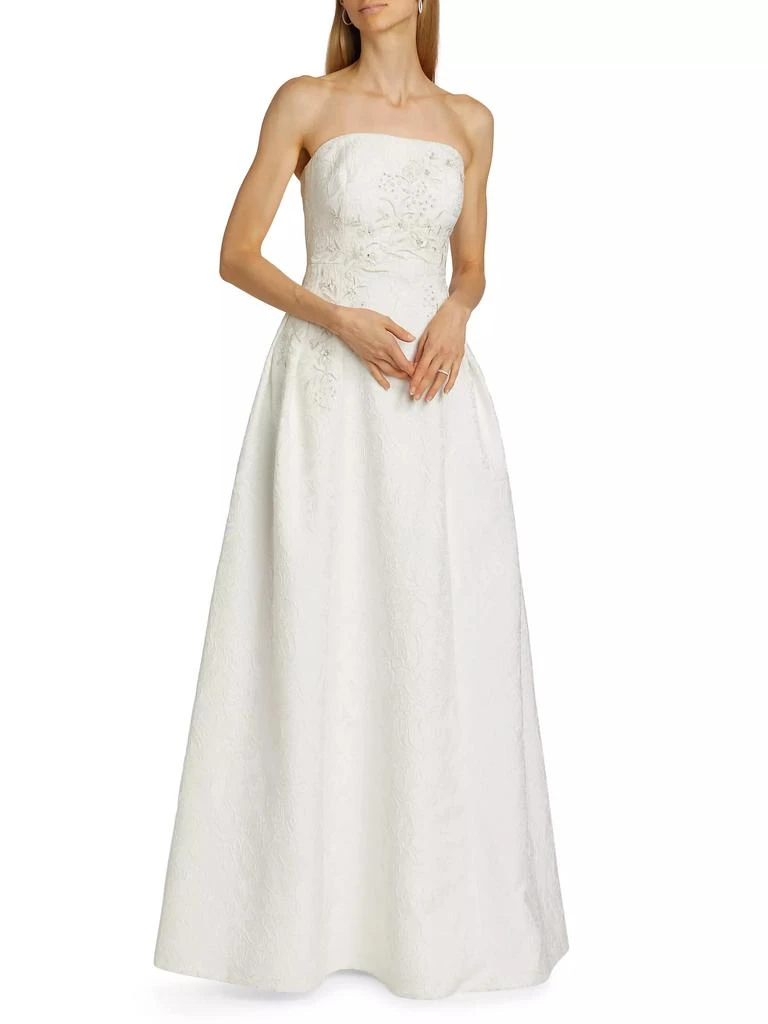 Sachin & Babi Belle Embellished Strapless Ballgown 2