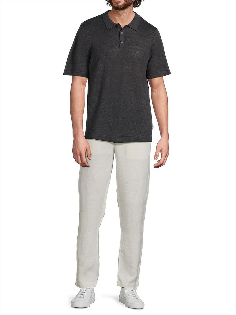 Onia Linen Polo Sweater 2