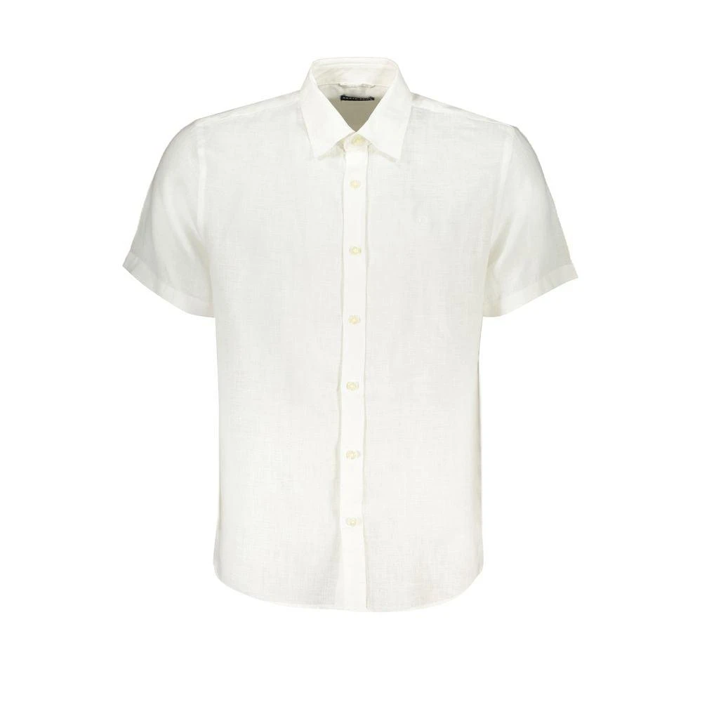 NORTH SAILS White Linen Shirt 1
