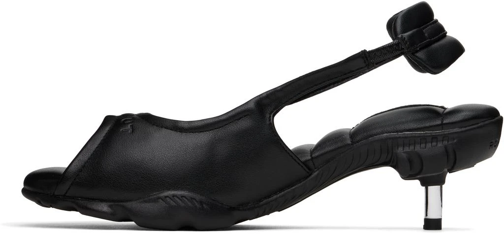 Rombaut Black Sling Heeled Sandals 3