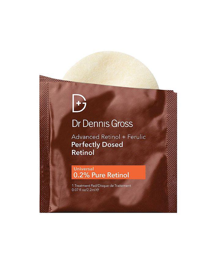 Dr. Dennis Gross Advanced Retinol + Ferulic Perfectly Dosed Retinol Peel (Universal 0.2% Pure Retinol), Set of 8