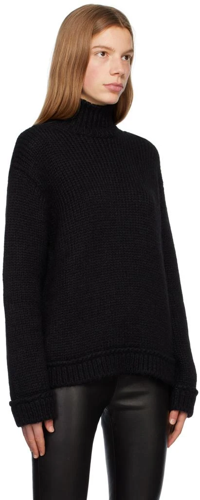 Tom Ford Black Rib Turtleneck 2