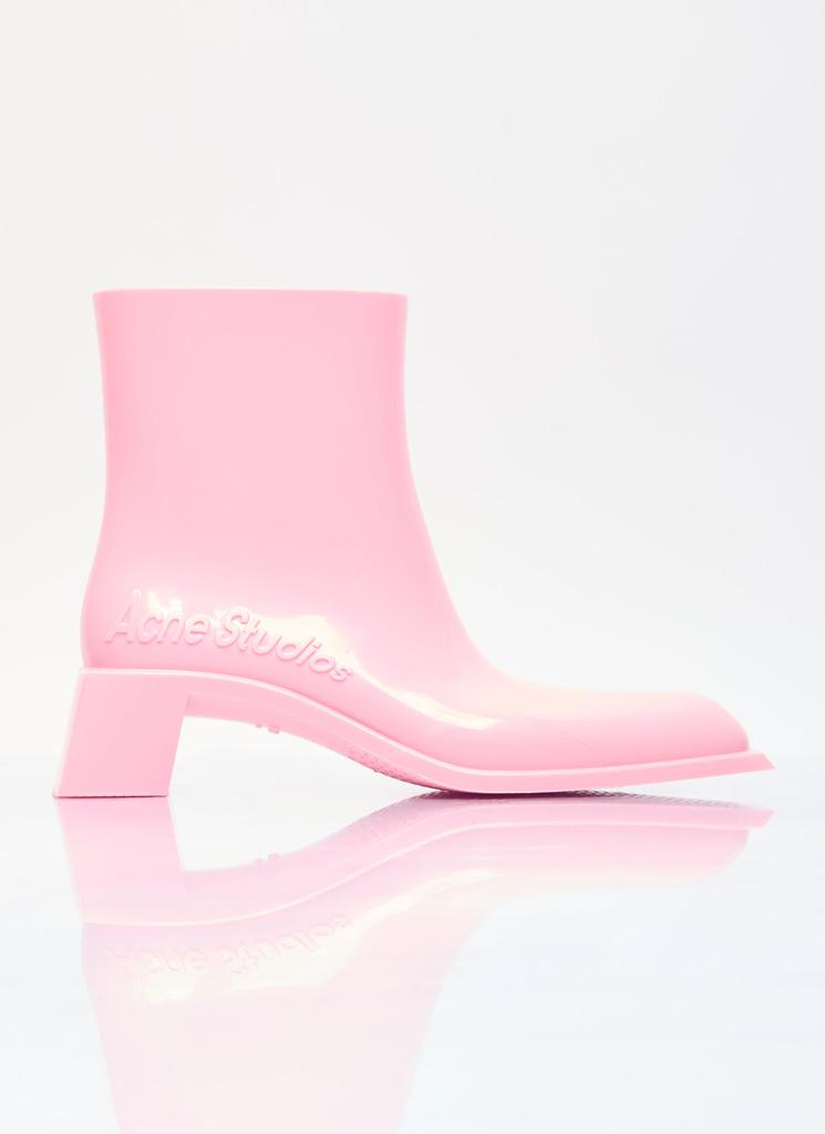 【関税込み】Acne Studios オフホワイト Furry Clog ブーツ Acne Studios - Furry clog boots - Off white