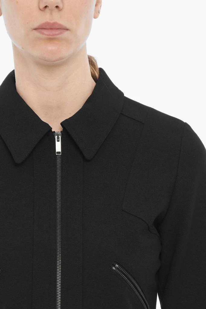 ATTIC AND BARN Attic And Barn Solid Color SPACE Lightweight Jacket with Zip Closure 3
