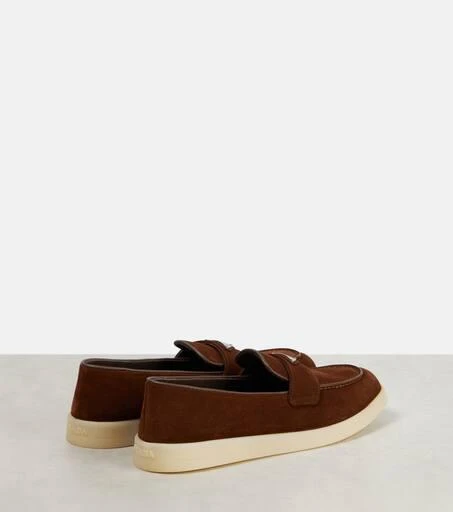 Prada Saint Tropez suede loafers 3