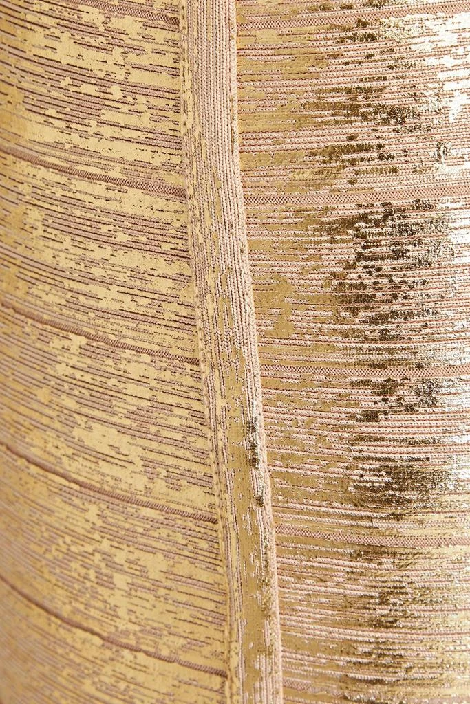 Herve Leger Metallic coated bandage mini dress 4