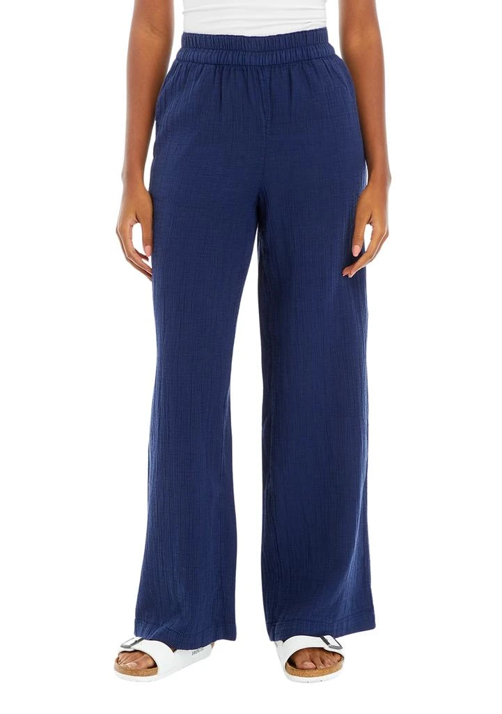 Wonderly Pull On Wide Leg Pants