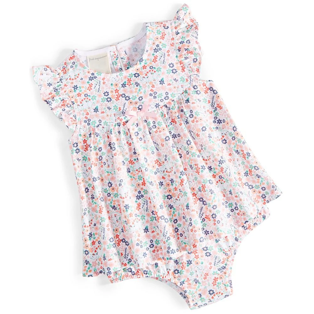 First Impressions Baby Girls Dinosaur Meadow Cotton Sunsuit, Created for Macy's 1