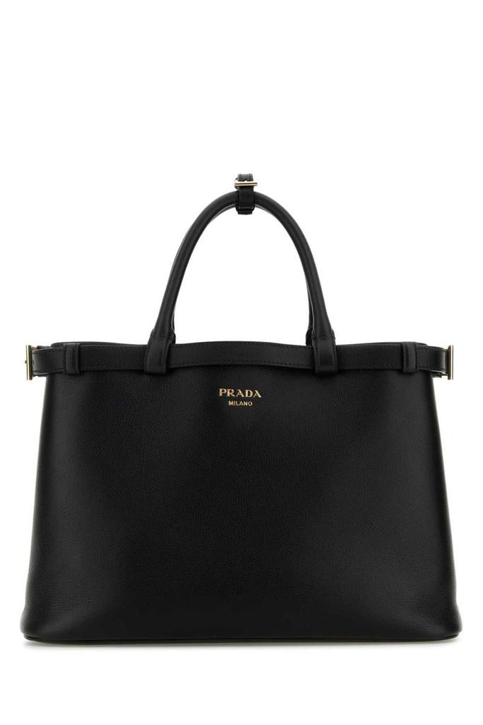 Prada Logo Printed Zipped Tote Bag – On Sale Now with Up to