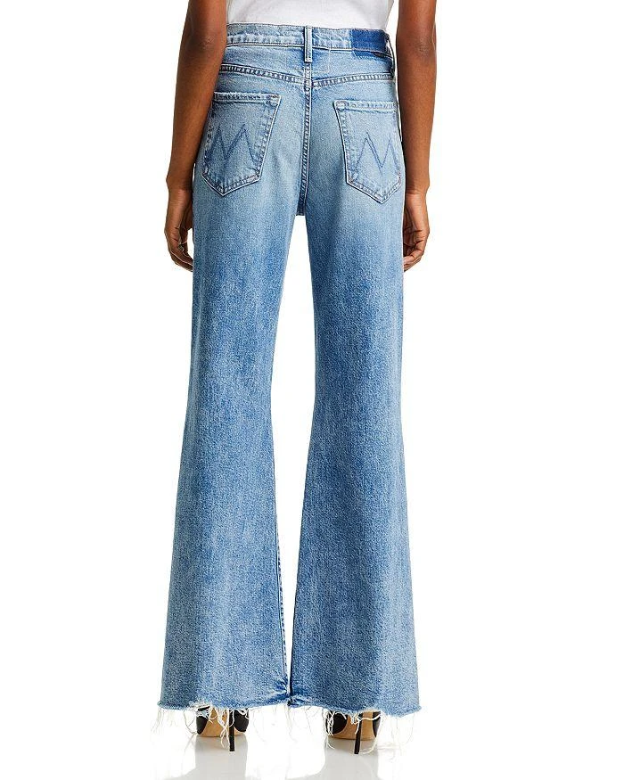 MOTHER The Sidestepper Sneak Chew Jeans in Stfu 3