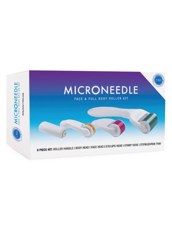 Beauty ORA 5-Piece Microneedle Face & Body Roller Kit