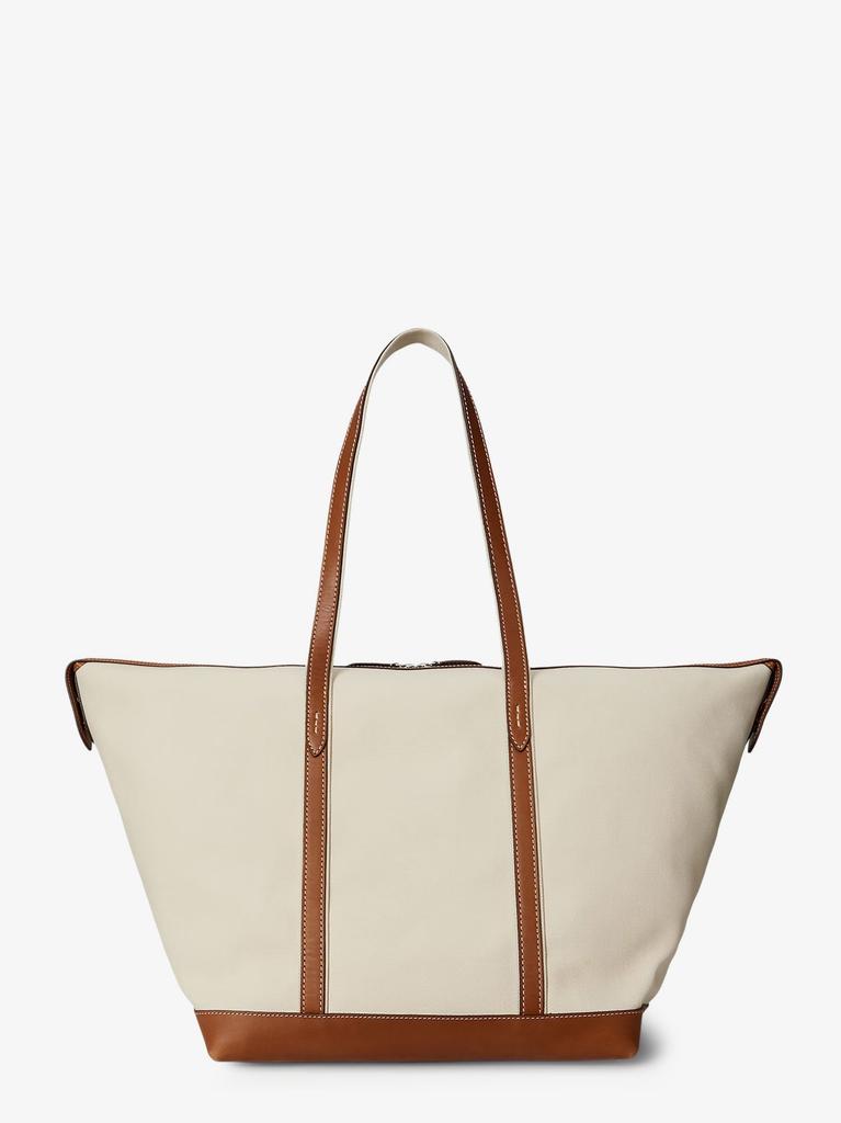Ralph Lauren Canvas travel bag with leather profiles