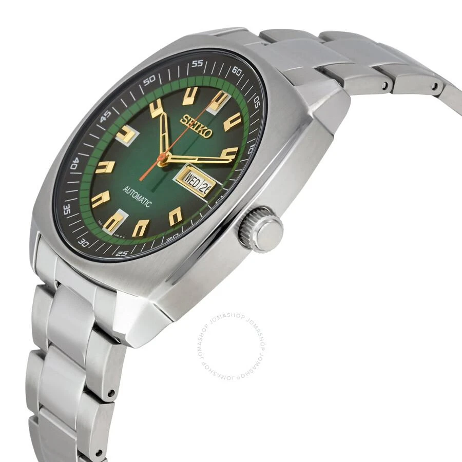 Seiko Recraft Automatic Green Dial Stainless Steel Men's Watch SNKM97 2