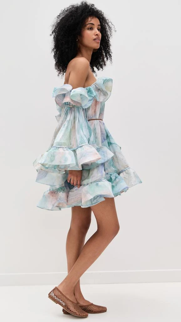 Zimmermann Illuminate Flounce Mini Dress 4