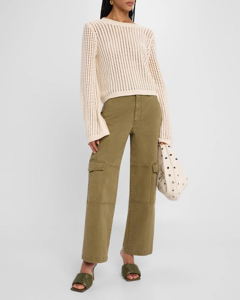 FRAME The Crochet Bell Sweater 2