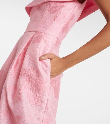 off the shoulder rosette mini dress Rosette Mini Dress Small