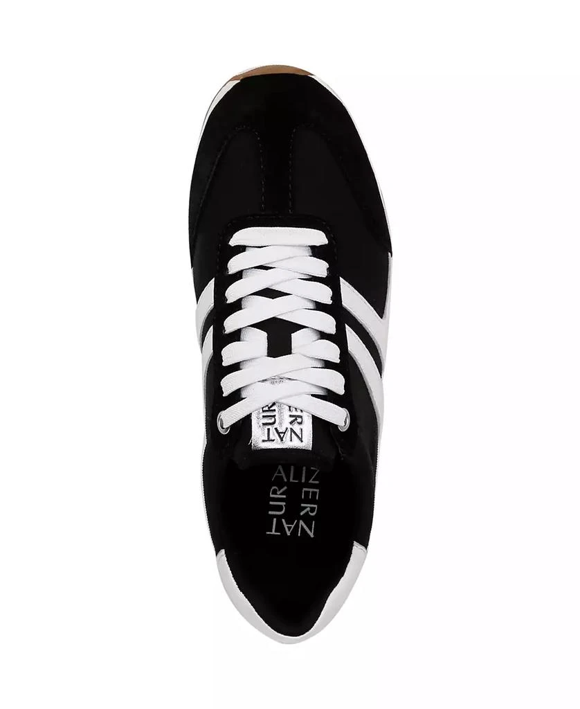 Naturalizer Women's Lorena Closed Round Toe Lace Up Sneakers 4