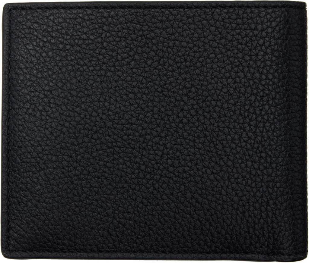 Tom Ford Black Soft Grain Leather T Line Bifold Wallet 2