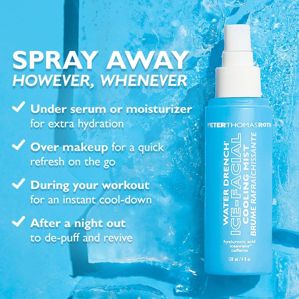 Peter Thomas Roth Water Drench Ice-Facial Cooling Mist 8