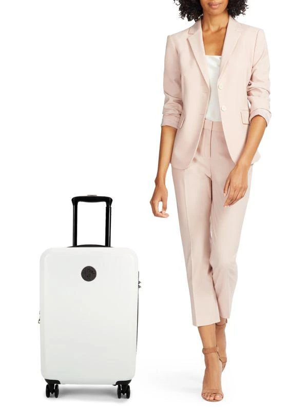 Roberto Cavalli 19 Inch Expandable Logo Spinner Suitcase 2