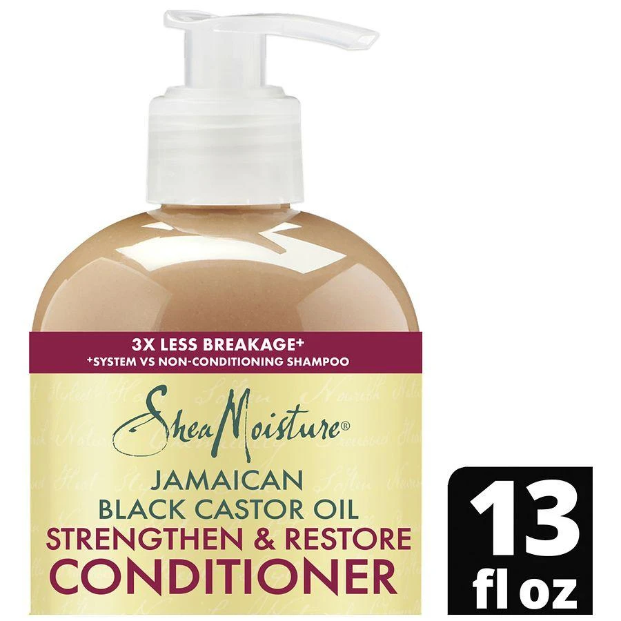 SheaMoisture Jamaican Black Caster Oil Strengthen & Restore Conditioner 3