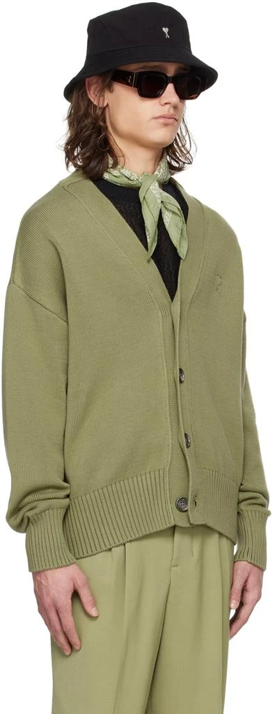 AMI Green Ami de Cœur Cardigan 2