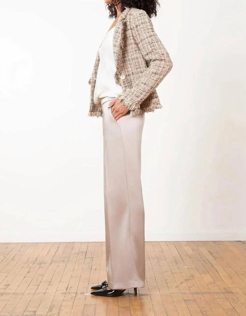 Avenue Montaigne Avenue Montaigne - Carla Pant in Liquid Satin 4