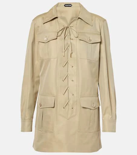 Tom Ford Safari cotton and silk T-shirt 1
